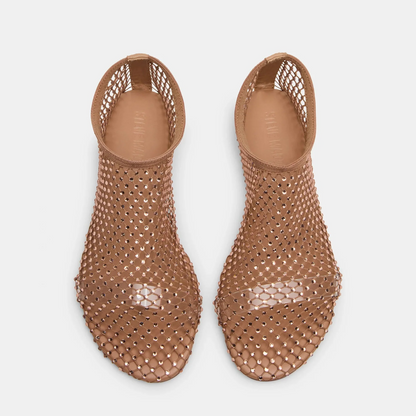 Women's Rhinestone Flat Sandals